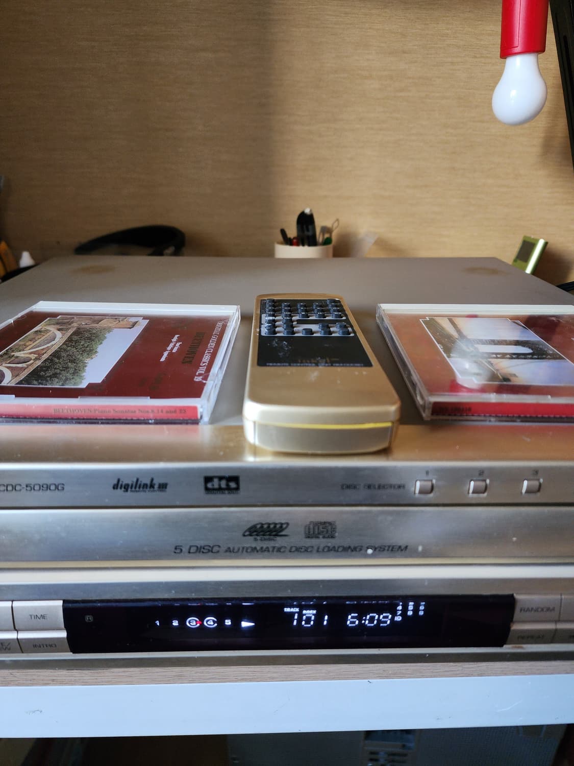 인켈 5CD 플레이어 CDC-5090G 상품이미지7