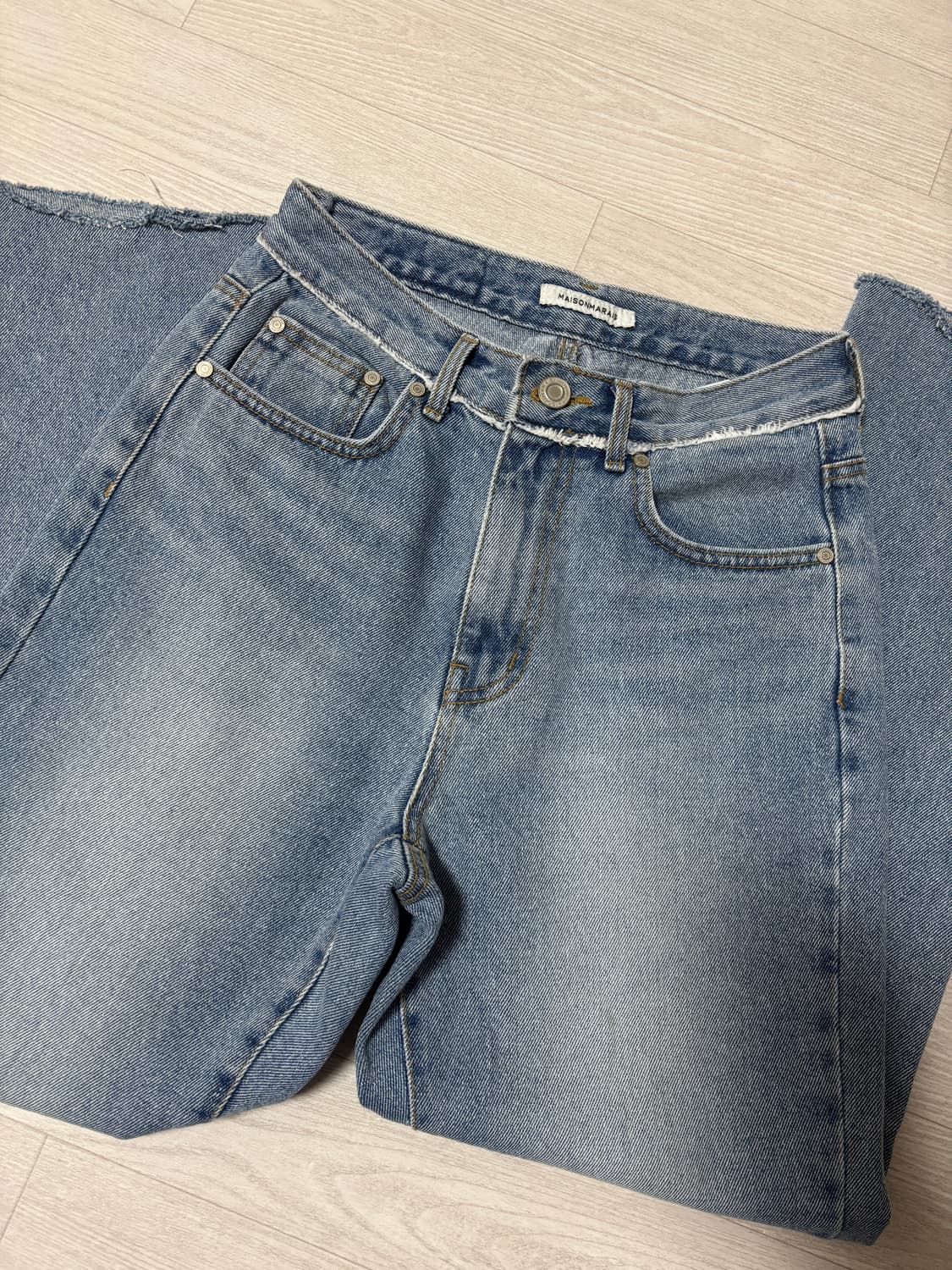 메종마레 signiture mm washing 데님 상품이미지6