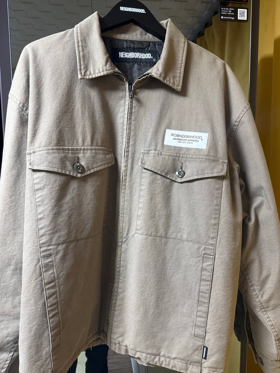 네이버후드 액티브자켓L 판매합니다 상품이미지1