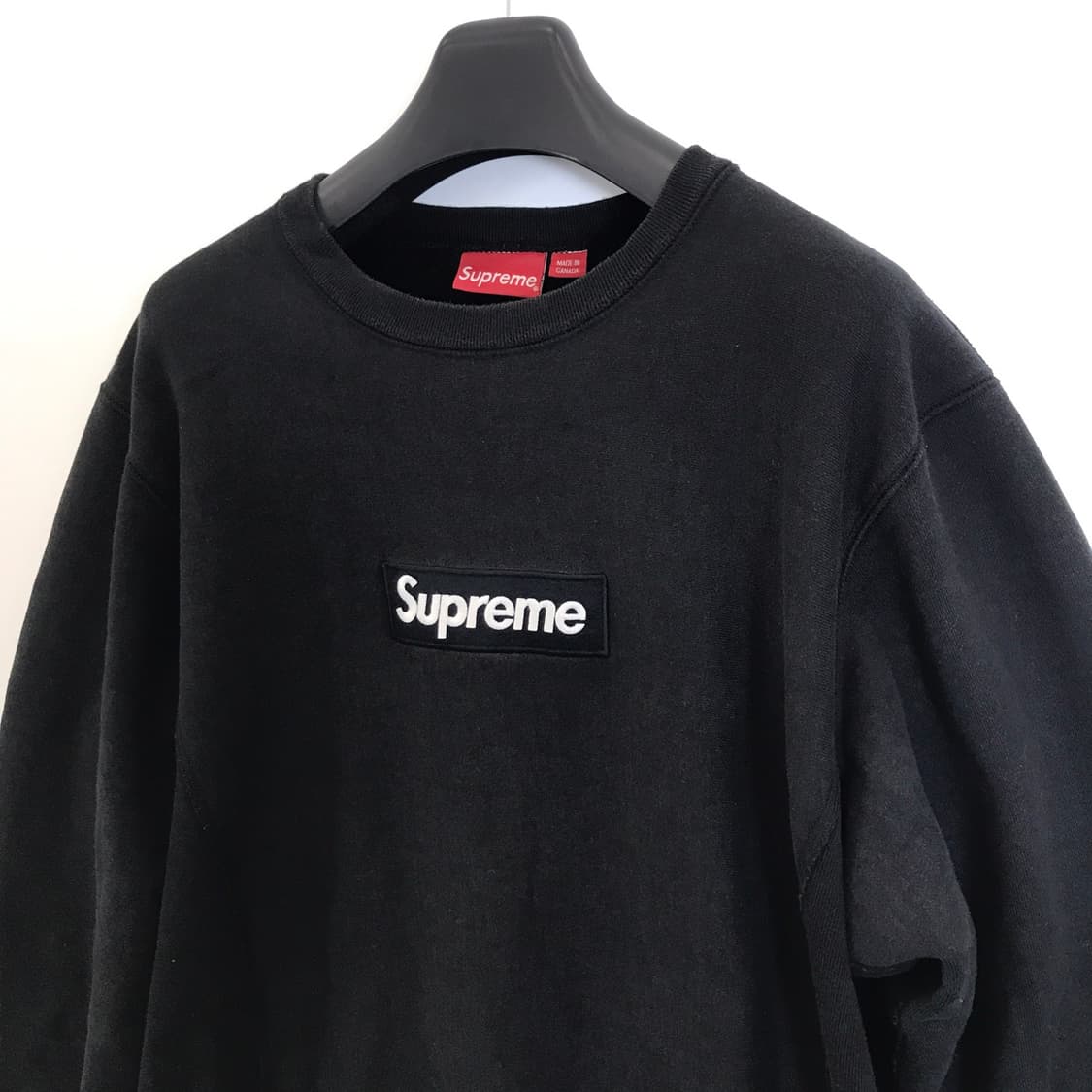슈프림 18FW 블랙 박스로고 스웻셔츠 [XL] 상품이미지2