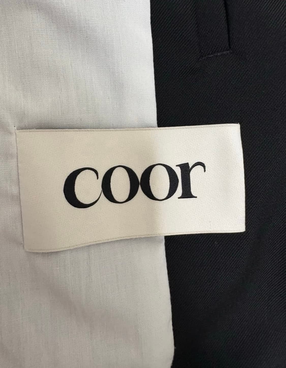 쿠어 울 블루종 (블랙) L 상품이미지5