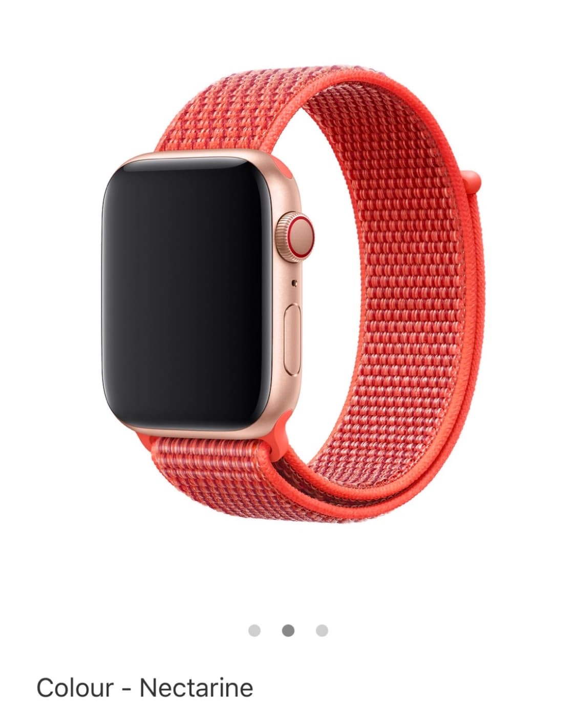 Apple 애플워치 스포츠루프 넥타린 38/40/41mm용 상품이미지10