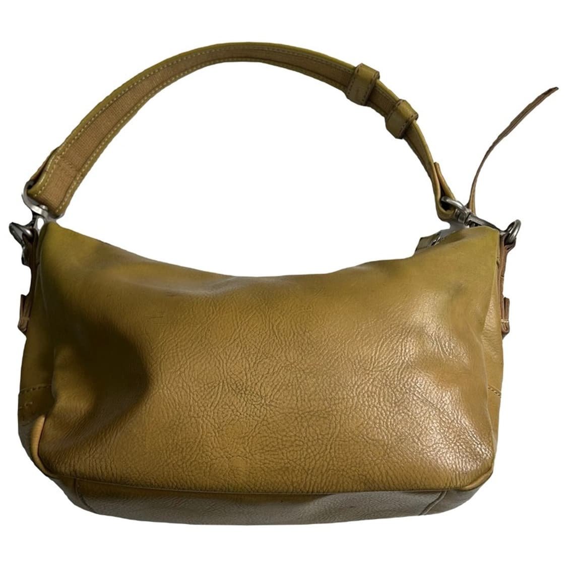 SISLEY 올리브그린 레더 숄더백 상품이미지8