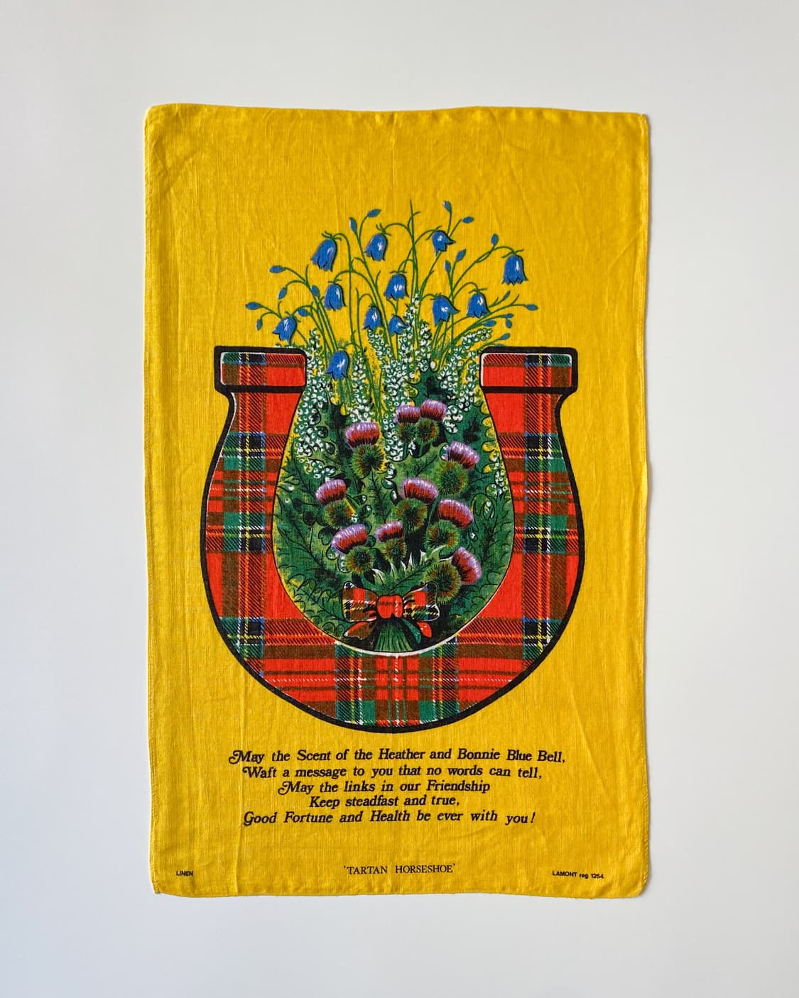유럽 빈티지 패브릭 (TARTAN HORSESHOE) 상품이미지3