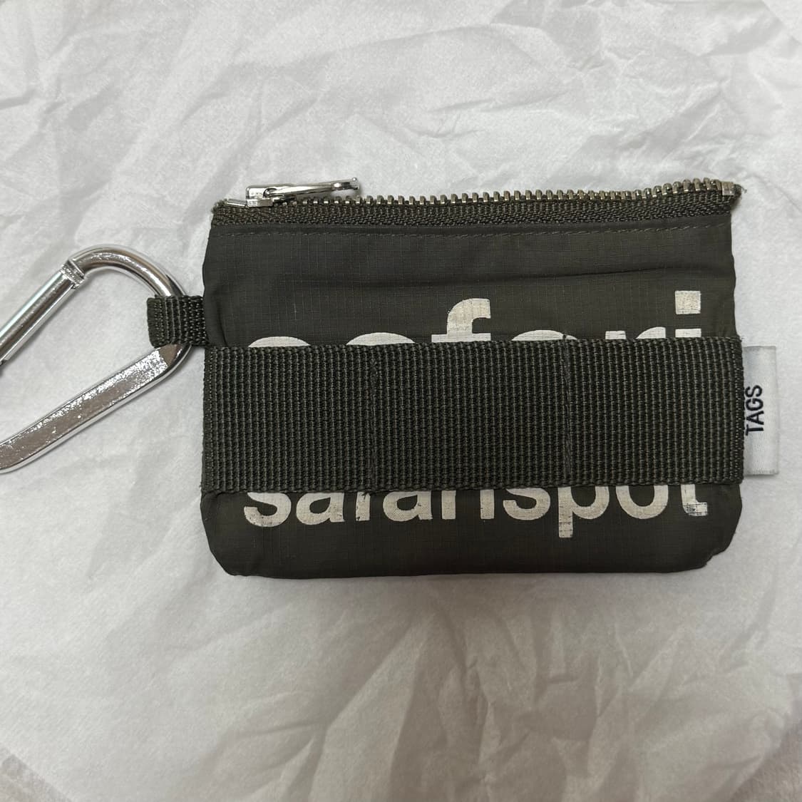 사파리스팟 키링 카드 지갑 올리브 상품이미지2