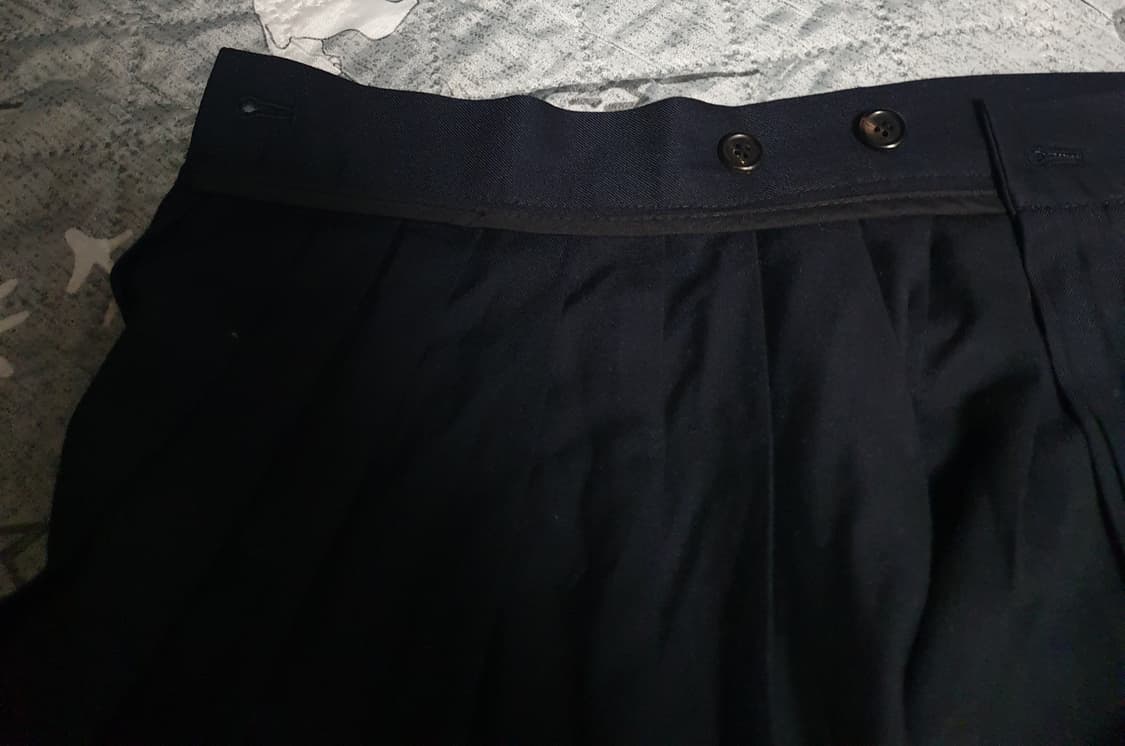 SIYAZU 울혼방 주름 미디스커트  (F) 상품이미지2