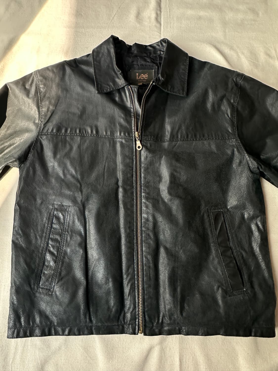 Lee 리얼 레더 자켓 M 상품이미지3