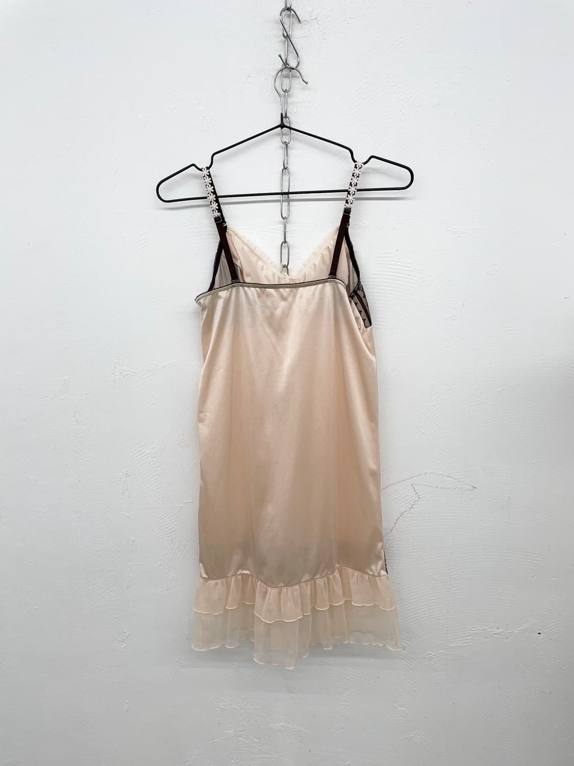 핑크모카 레이스 프릴 슬립 상품이미지6