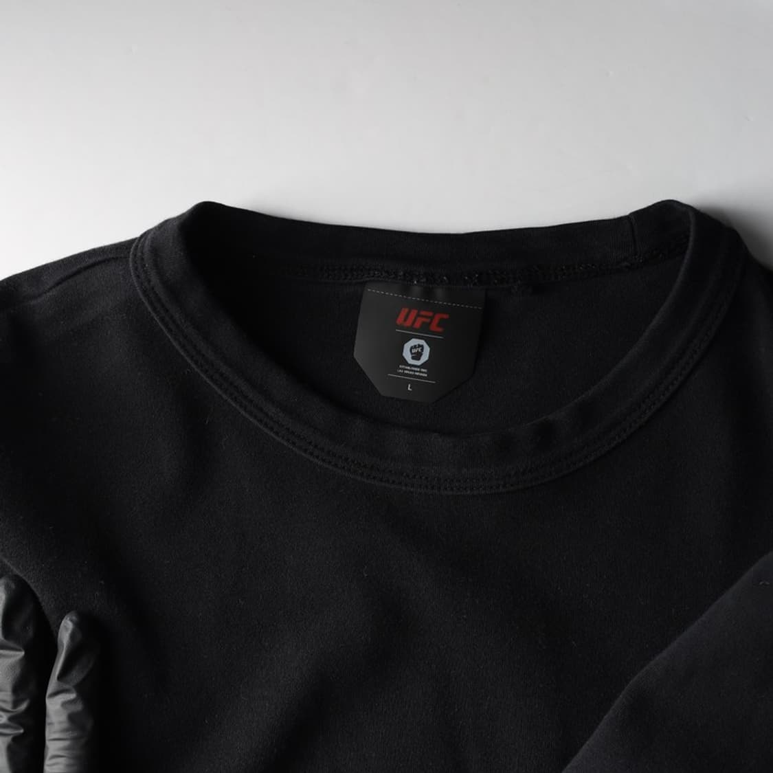 UFC 블랙 스몰 로고 반팔 티셔츠 L 상품이미지5