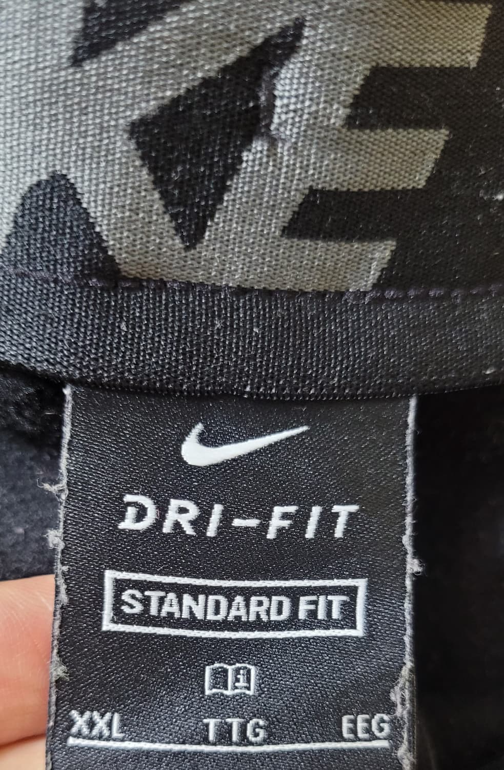 (남성xxl사이즈)나이키 블랙 트레이닝 바지 (기모) 상품이미지7