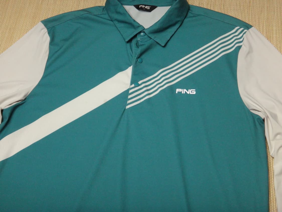(2XL) 핑 골프 남성 카라넥 긴팔 스판 티셔츠 상품이미지3