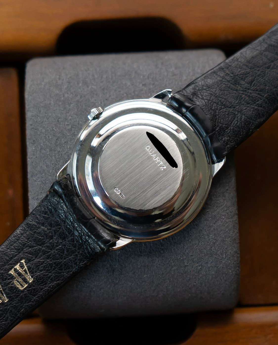 오데마피게 클래식 울트라씬 18K 화이트골드 금통 쿼츠 빈티지 시계 상품이미지2