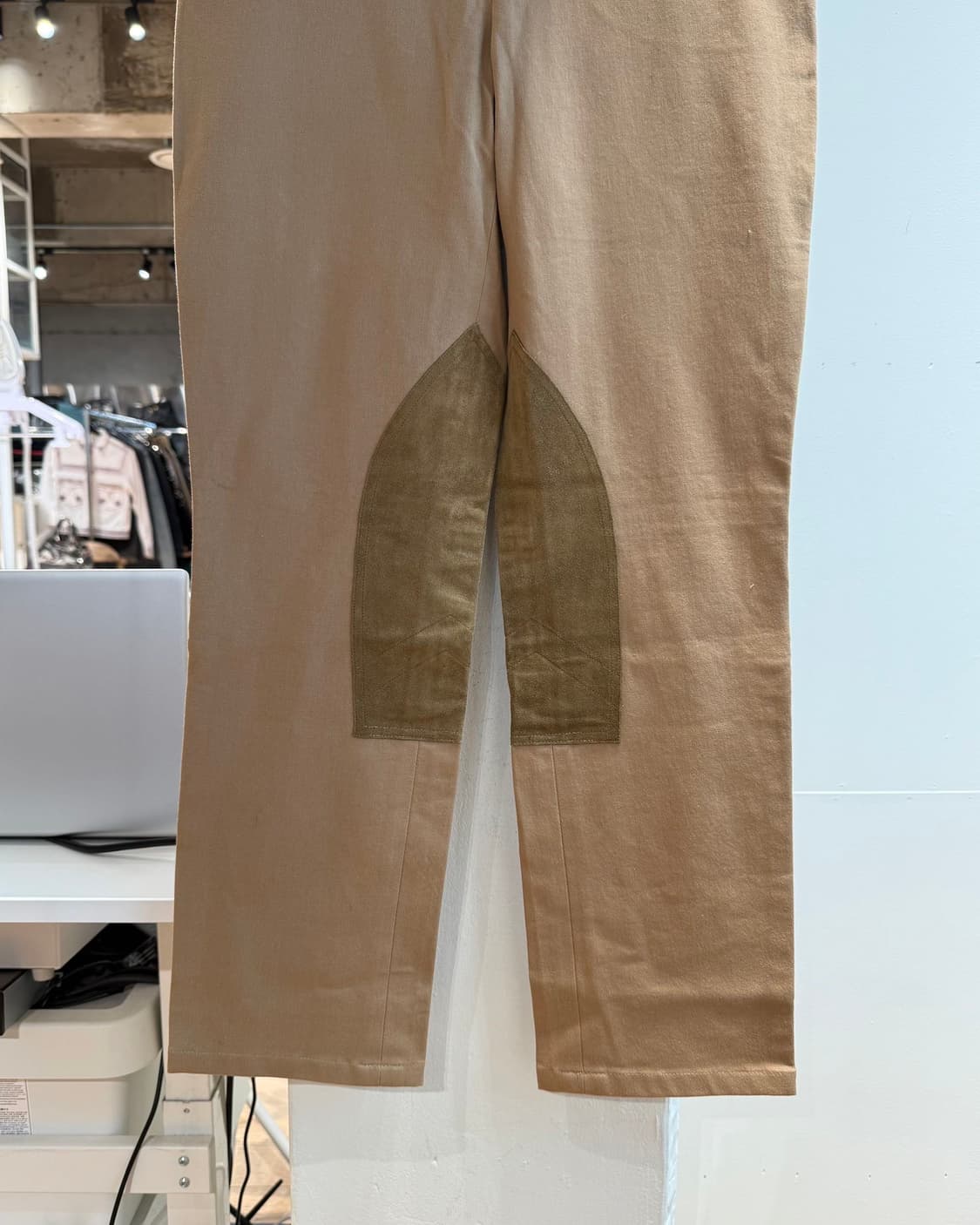 폴로 랄프로렌 브라운 스웨이드 패치 팬츠  상품이미지4