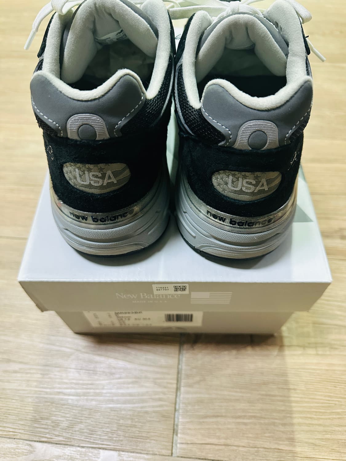 [255] 뉴발란스 993 메이드 인 USA 블랙 - D 스탠다드 상품이미지6