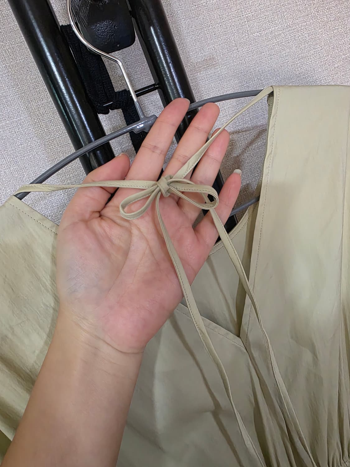 COS 개더드 오픈백 롱 드레스 EUR40 상품이미지5