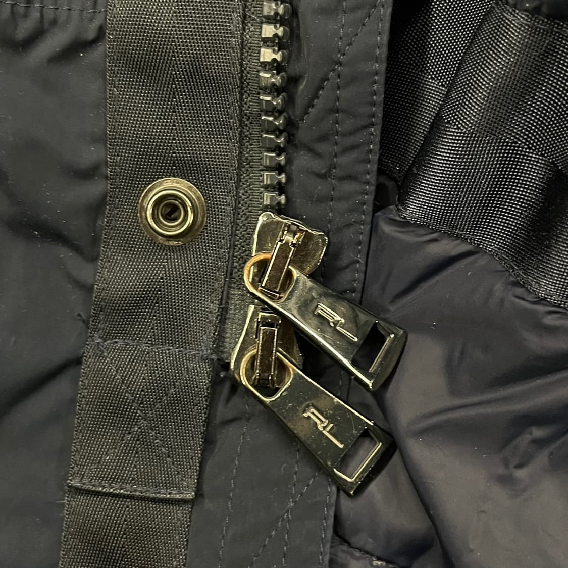 [정품/L] 폴로 랄프로렌 네이비 야상 점퍼 스타일 자켓 b18 상품이미지7