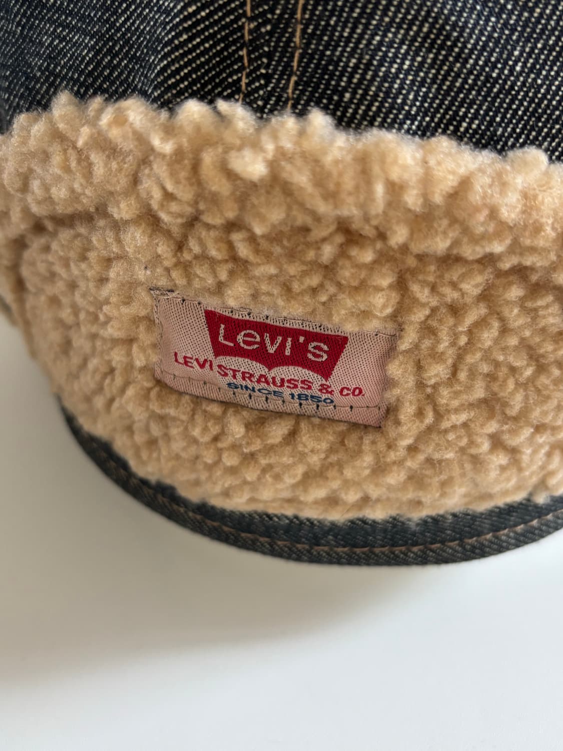 Levi's 리바이스 데님 쉐르파 트래퍼 햇 상품이미지7