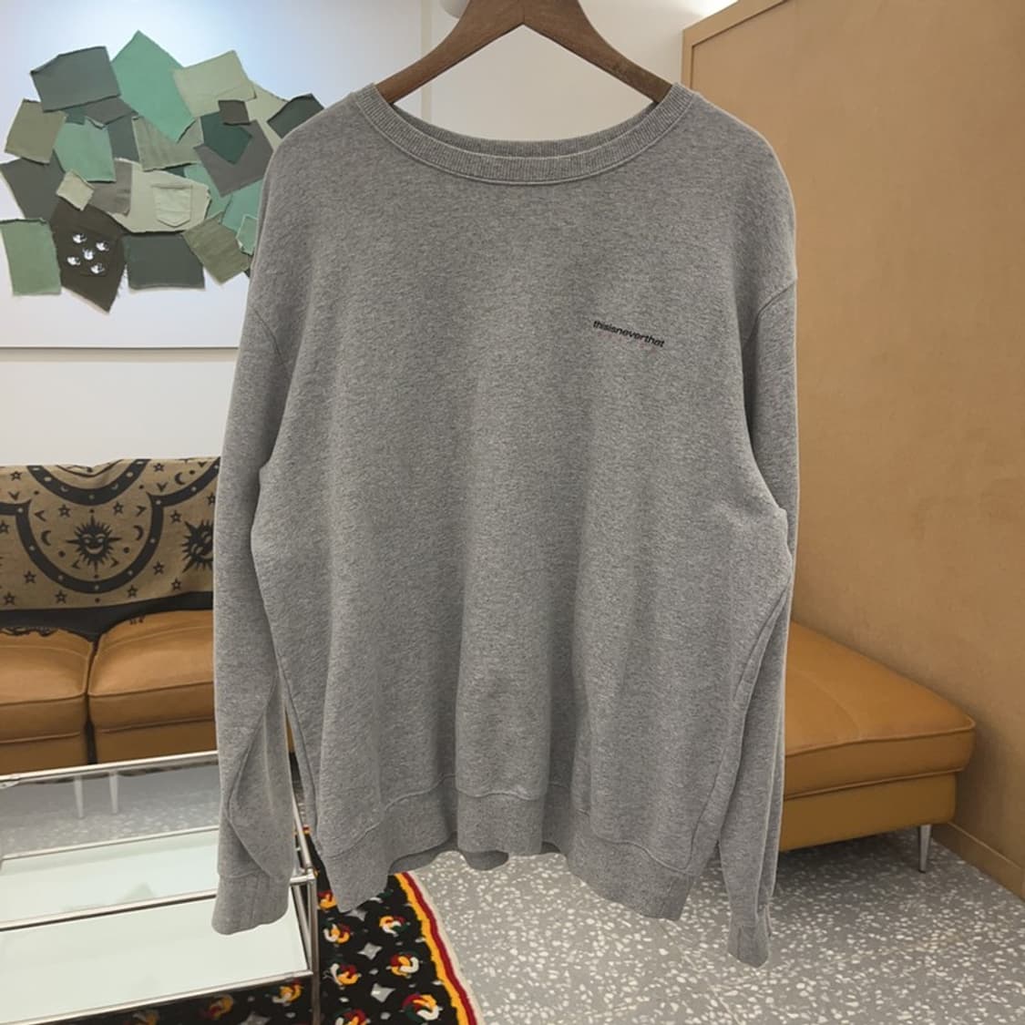 디스이즈네버댓 백로고 프린팅 스웻셔츠 맨투맨 XL C07326 상품이미지3