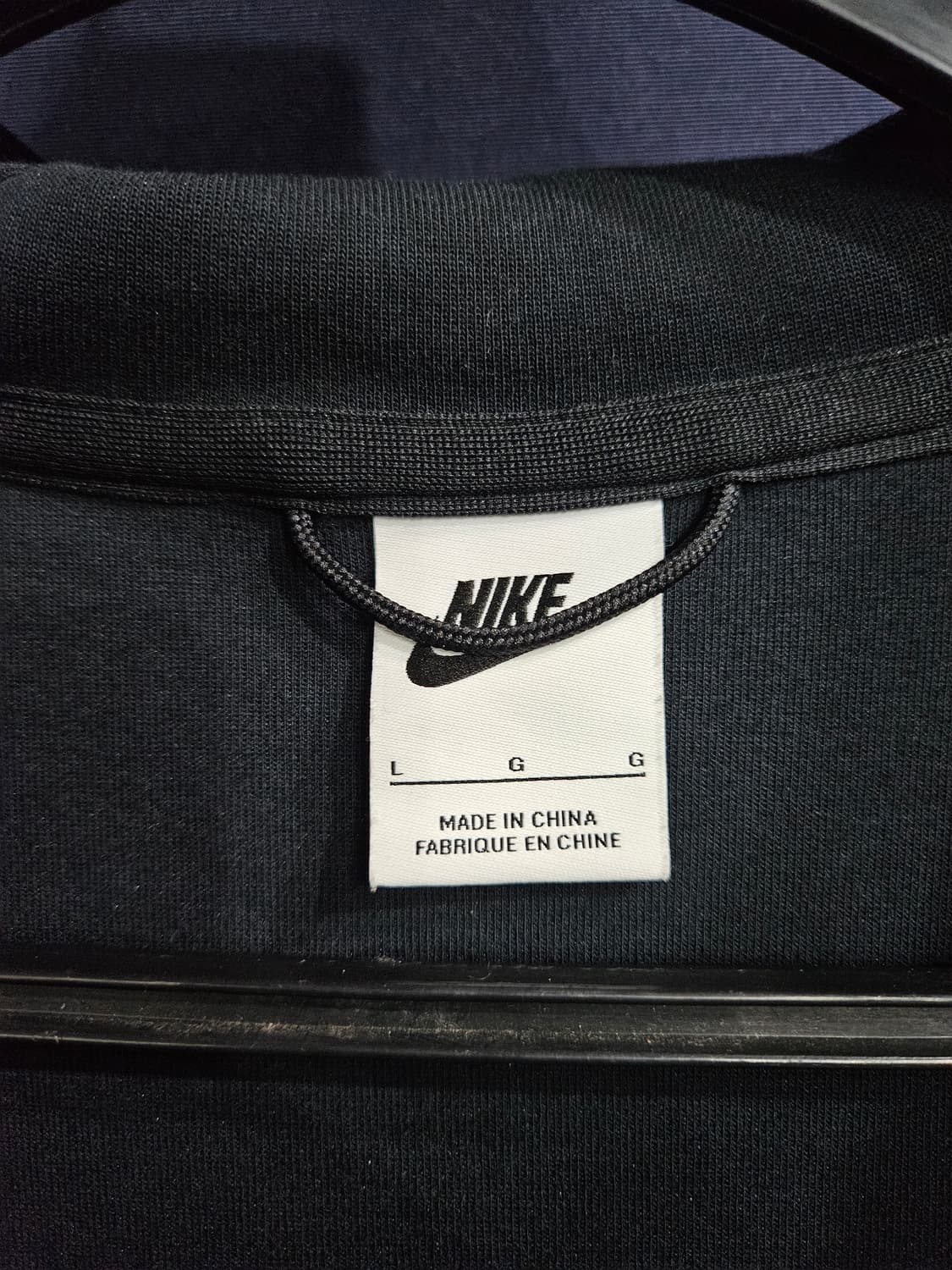 나이키 차콜컬러 남성 슬림핏 100 후드집업  상품이미지3