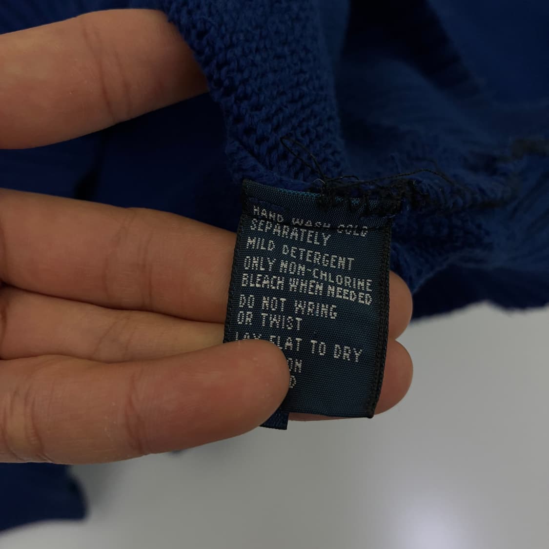 Polo 폴로 랄프로렌 블루 쿼터집업 니트 상품이미지6