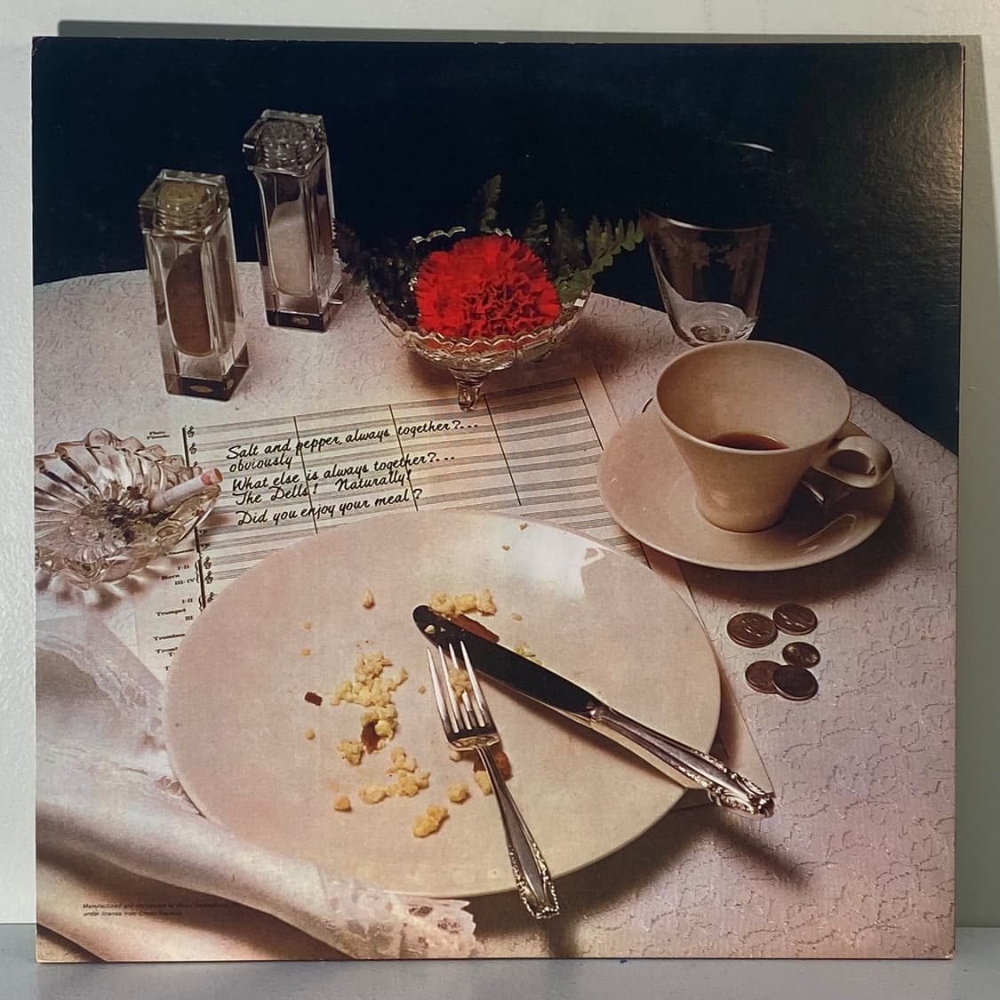 (중고LP-소울) The Dells -Musical Menu (2LP) 상품이미지2