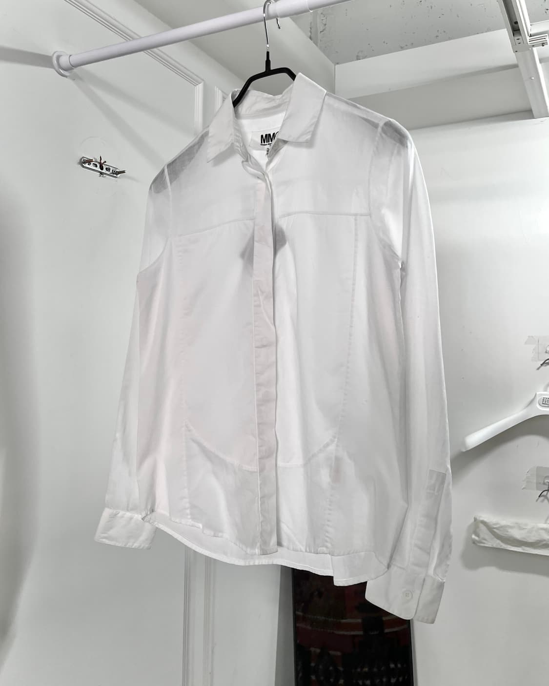 Maison Martin Margiela White Linen Shirt 상품이미지3
