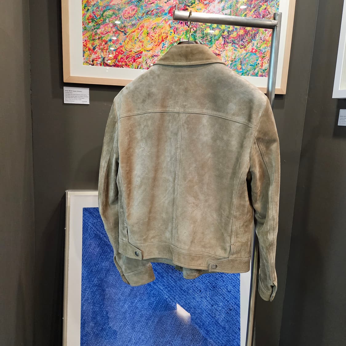 톰포드 캐시미어 스웨이드 투포켓 트러커 자켓 상품이미지3