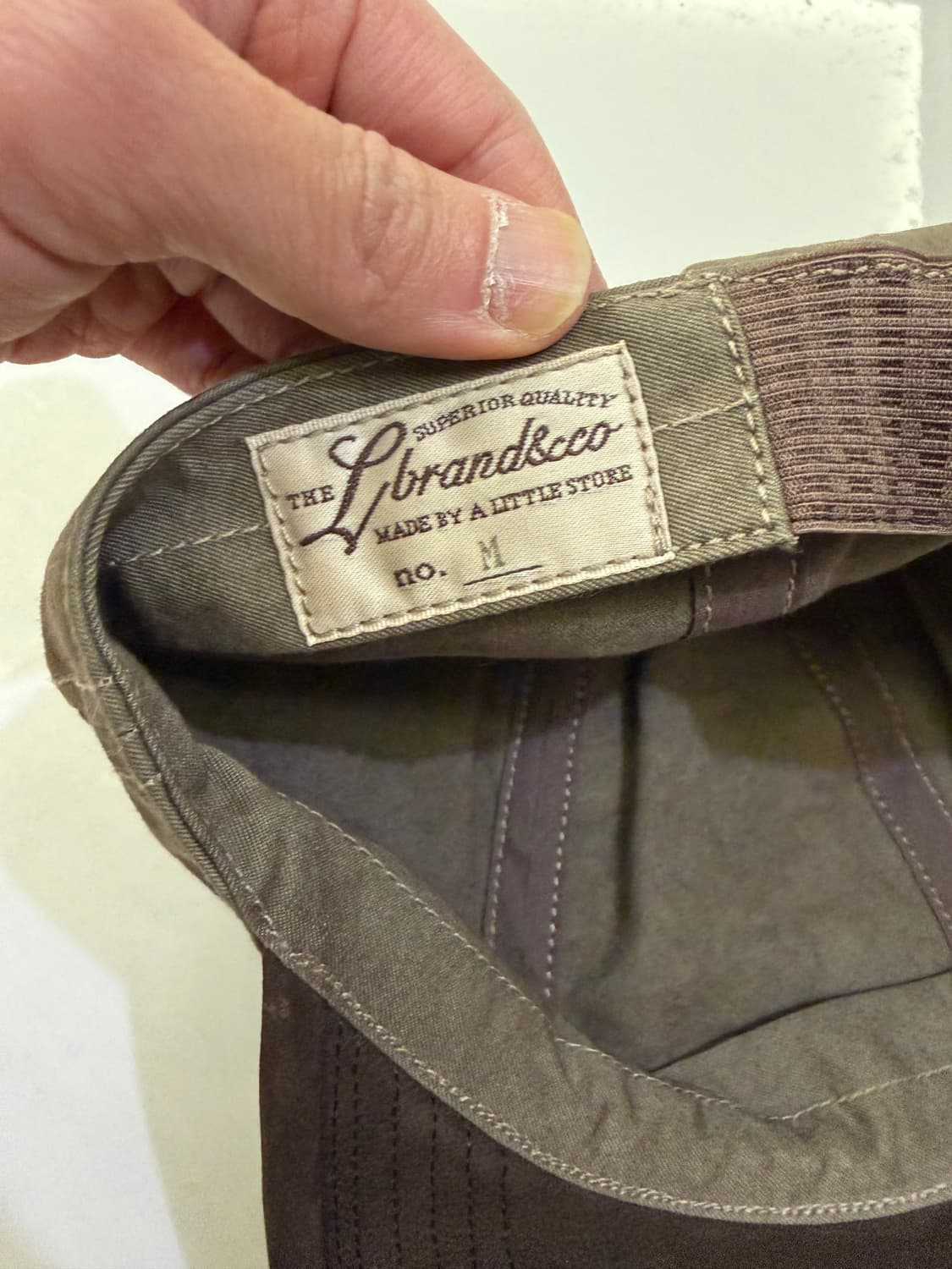 어 리틀 스토어 브라운스 비치 BBJ 클래식 로고 캡 상품이미지4