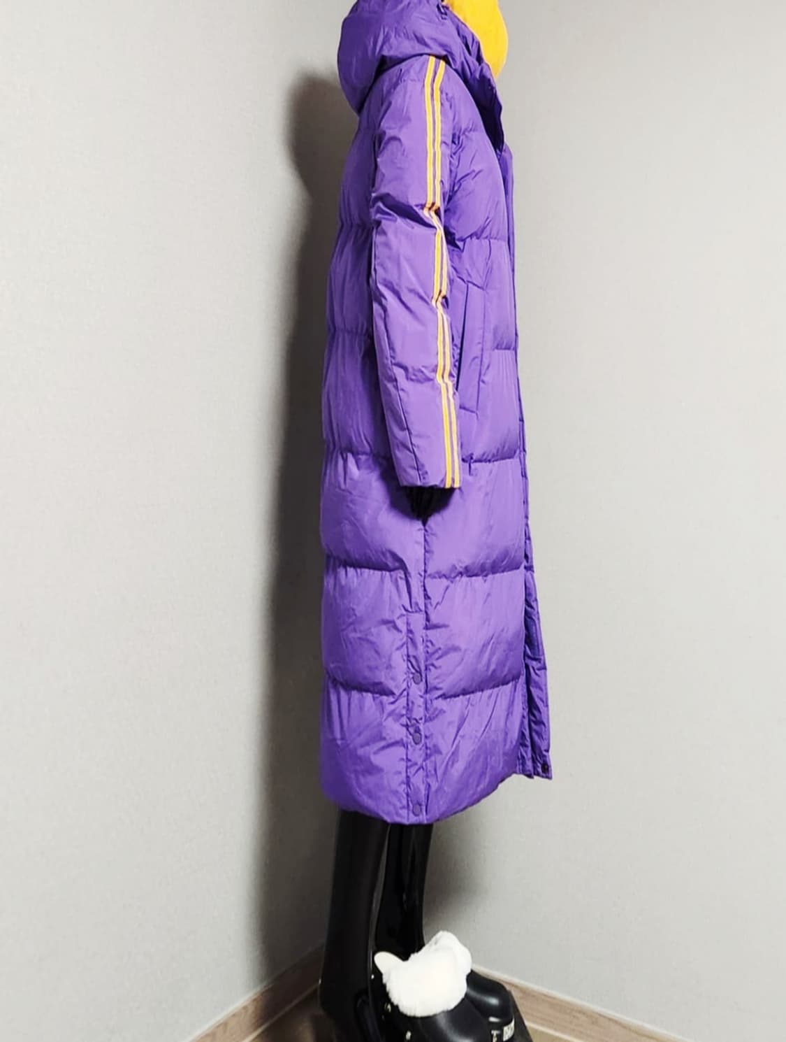 보라 롱패딩  상품이미지4