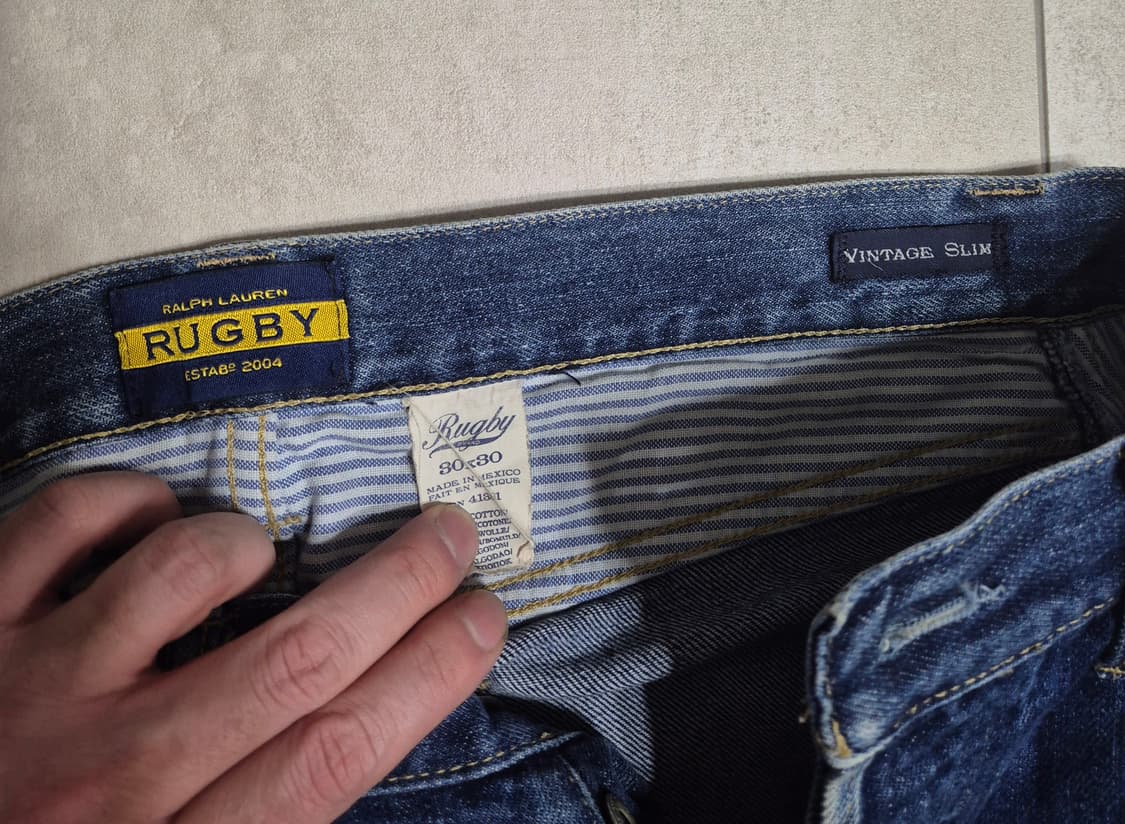 POLO RUGBY 폴로  랄프로렌  럭비 데님 청바지 30 상품이미지4