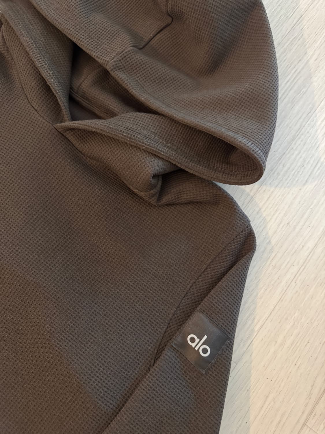 alo Waffle Lounge Hoodie 상품이미지2