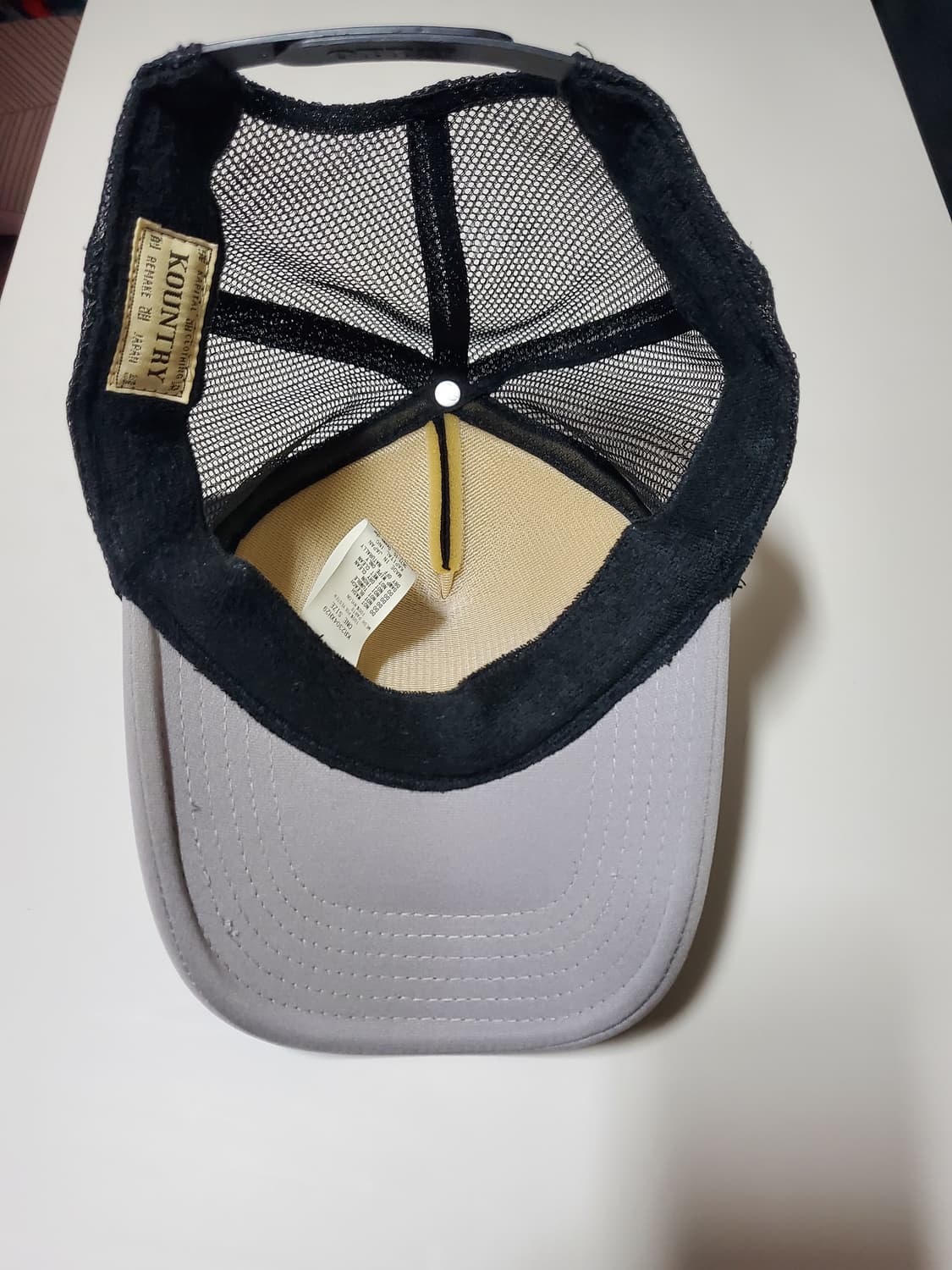 캐피탈 트러거캡 블랙 블루 상품이미지3