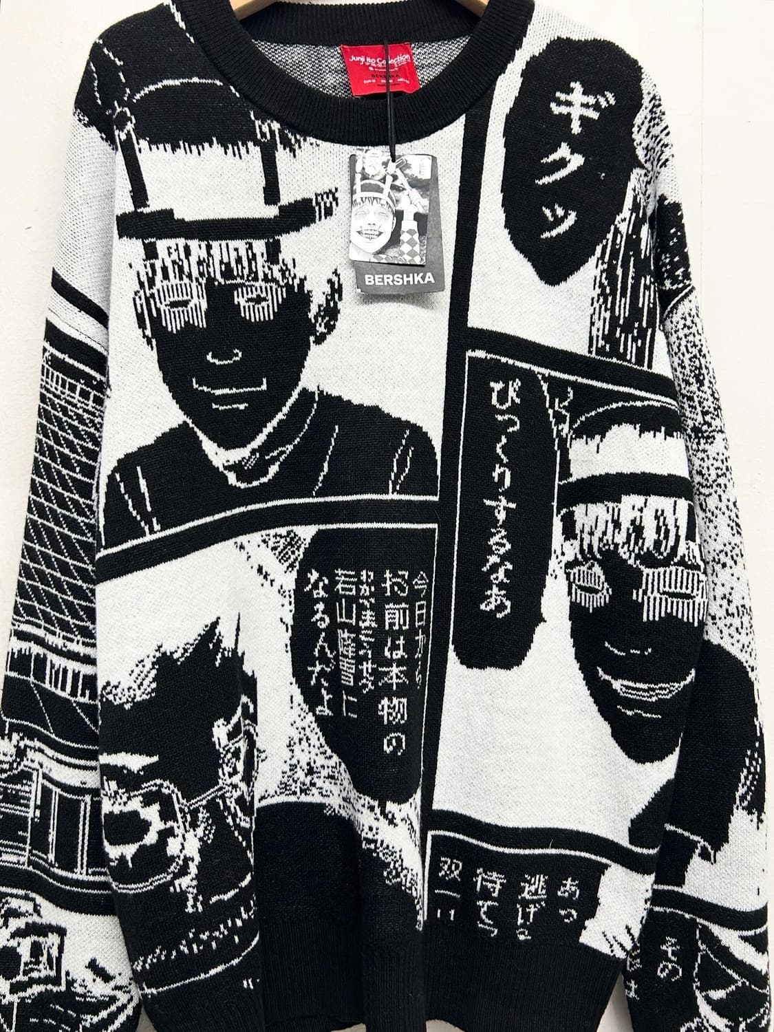 이토준지 아트 프린팅 니트  상품이미지2