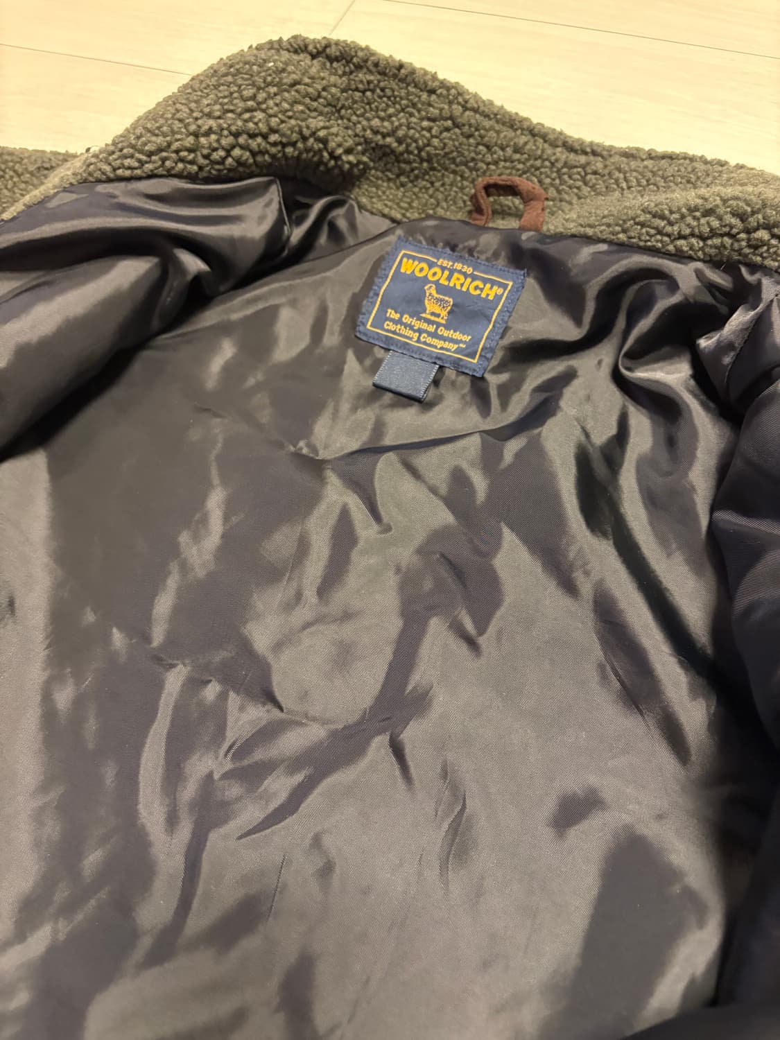 L)90s~00s 울리치 초코나무숲 플리스 집업 상품이미지4