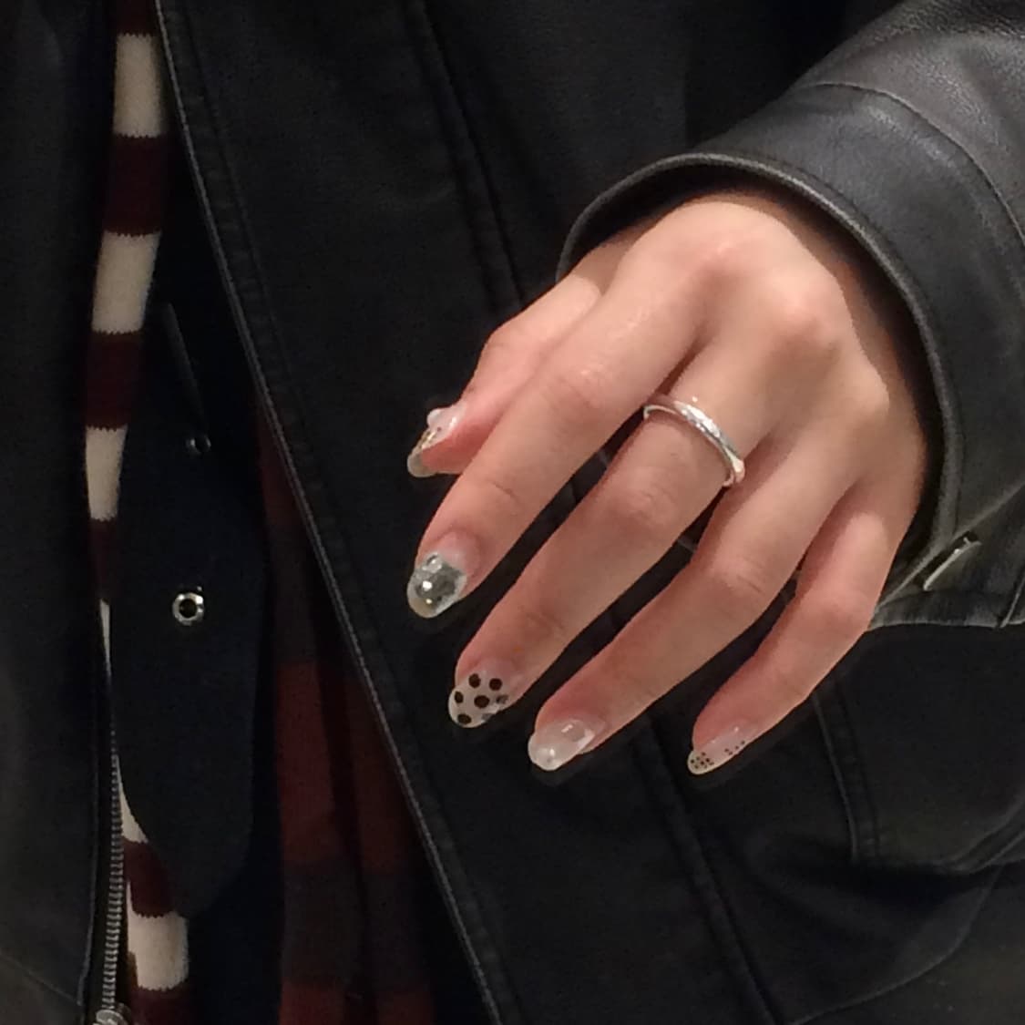 Sleek Silver Ring 상품이미지2