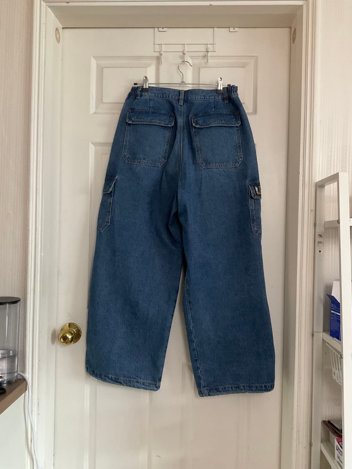 테켓 위켄드 카고 진 블루 L 상품이미지2