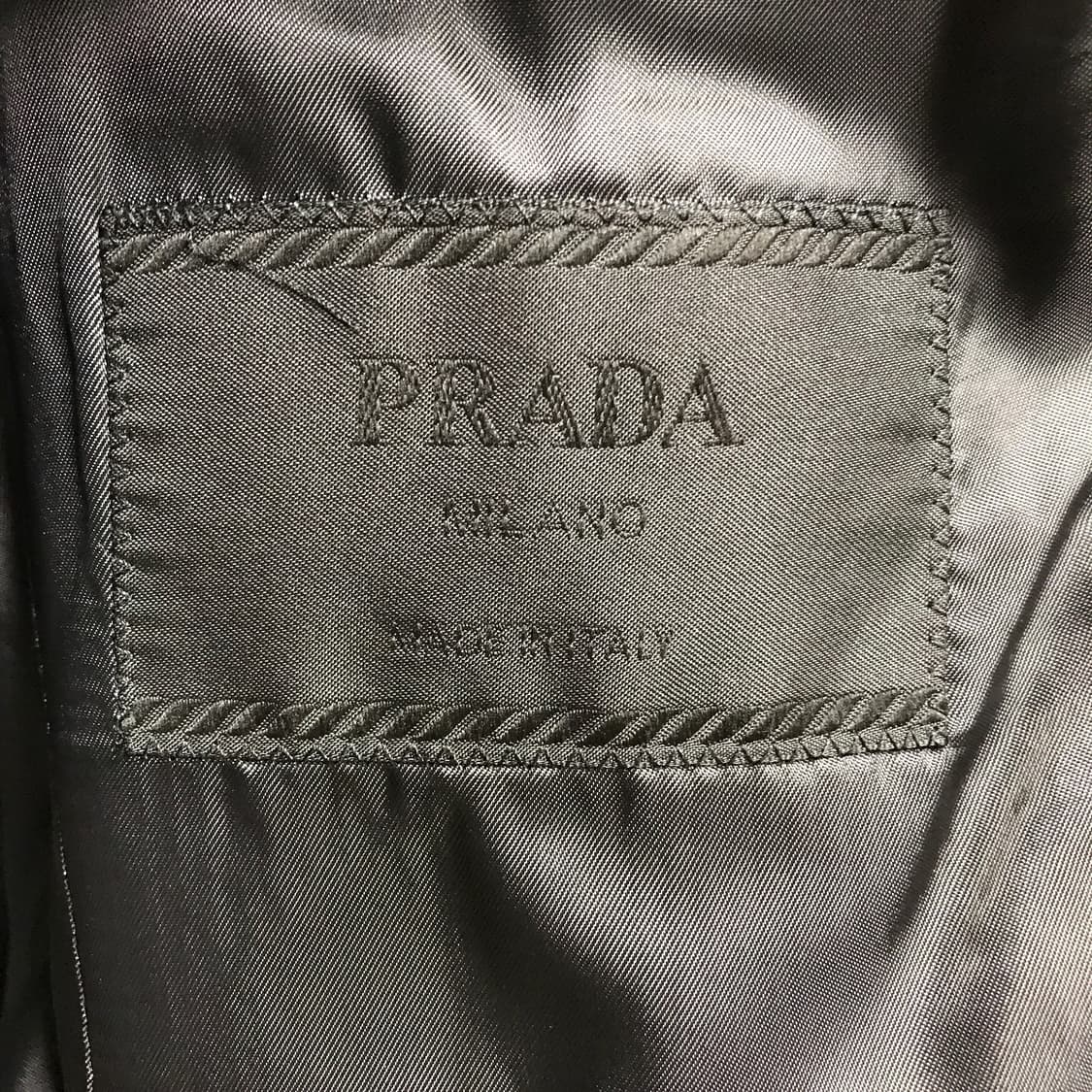 프라다 차콜 블레이저 46R 상품이미지4