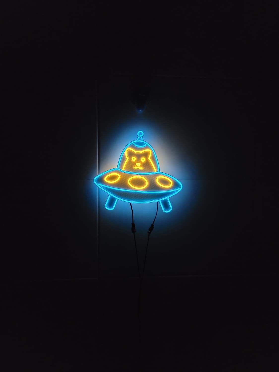 네온사인 햄스터 ufo 외계인 led 램프 무드등 조명 상품이미지3