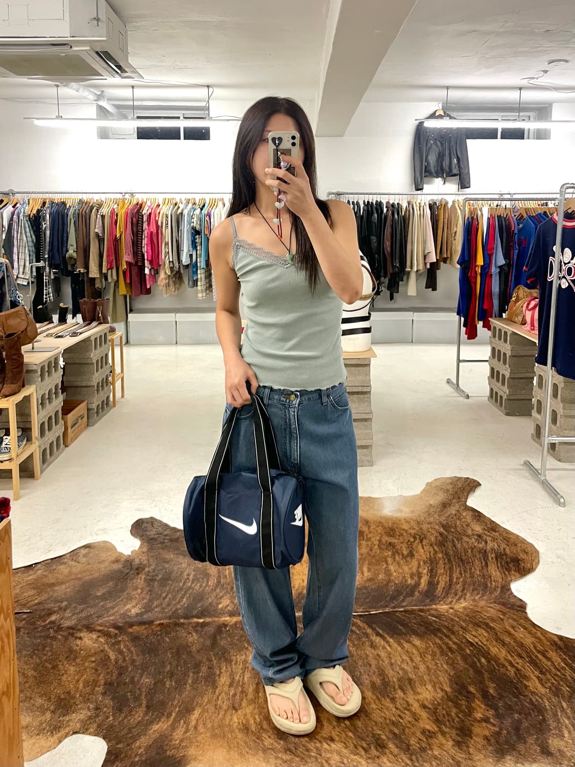 NIKE barrel bag 나이키 원통백 상품이미지9