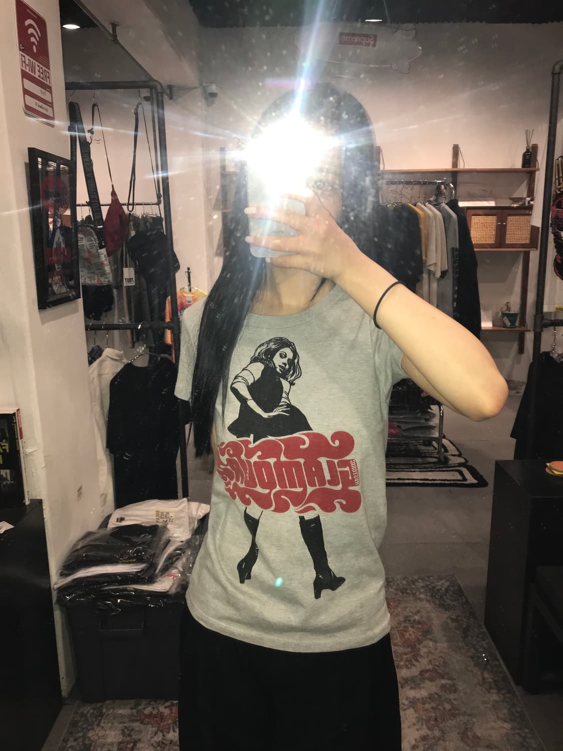 HYSTERIC GLAMOUR Vixen Girl Tee 상품이미지4