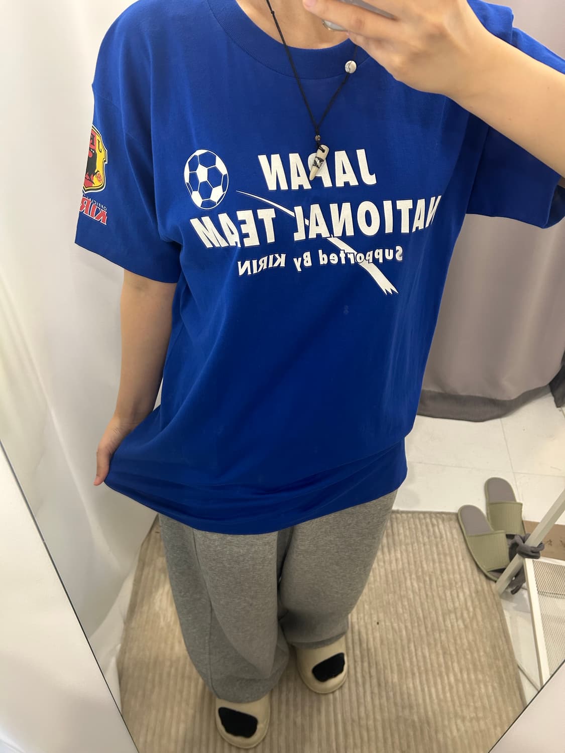 키린 일본 국가대표 축구 티셔츠 상품이미지5