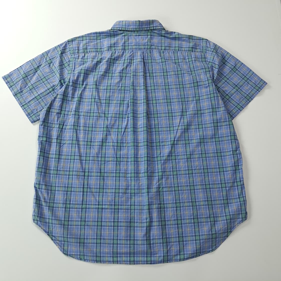 CK821 XB 폴로 00s 프레피 플레드 반팔 셔츠 남방 상품이미지6