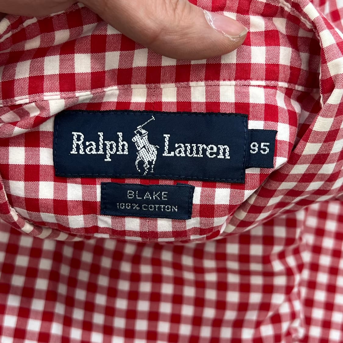 폴로랄프로렌 체크 하프 셔츠 r3562 상품이미지5