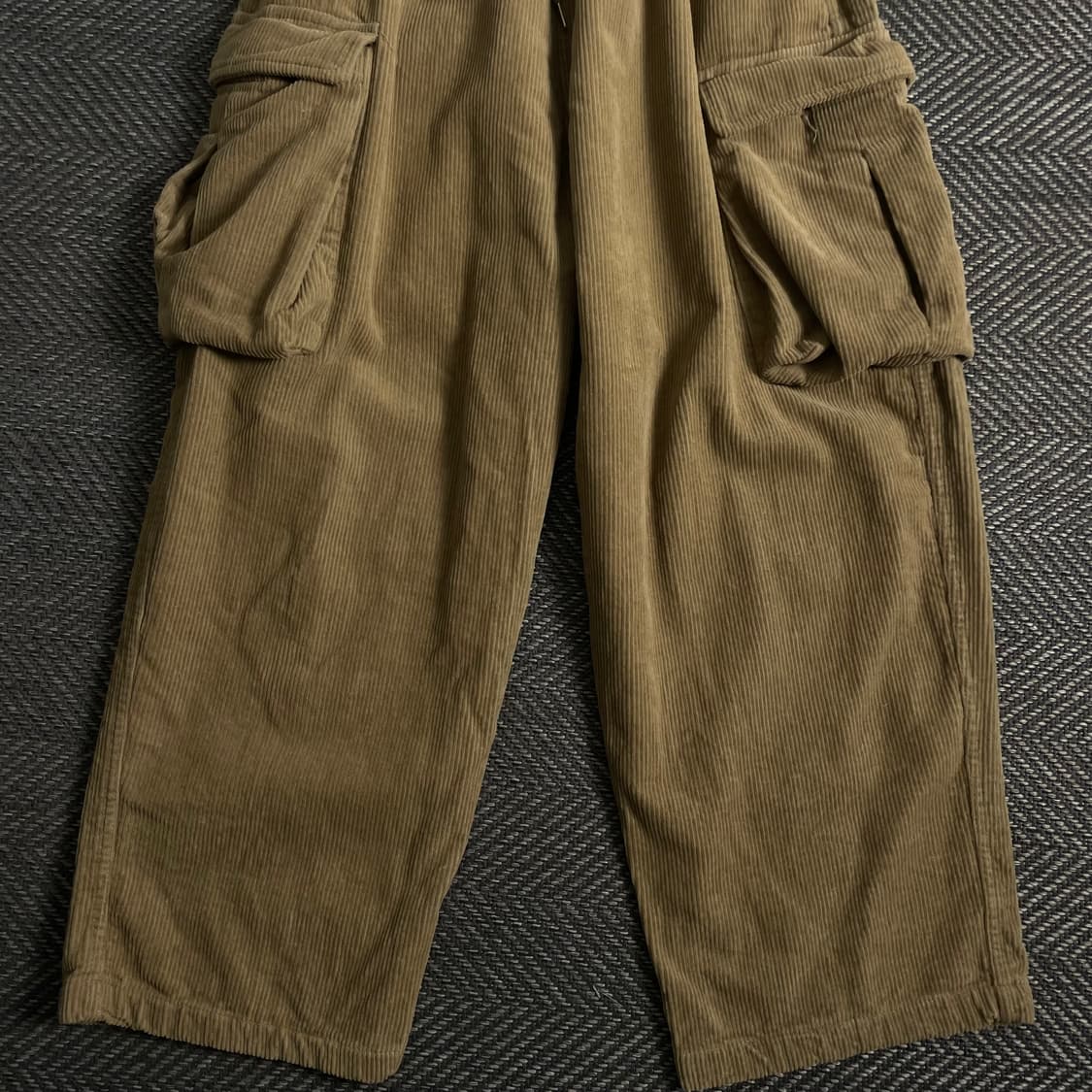 카고브로스 아메카지 코듀로이 밴딩 벌룬 카고팬츠y 3944 상품이미지3