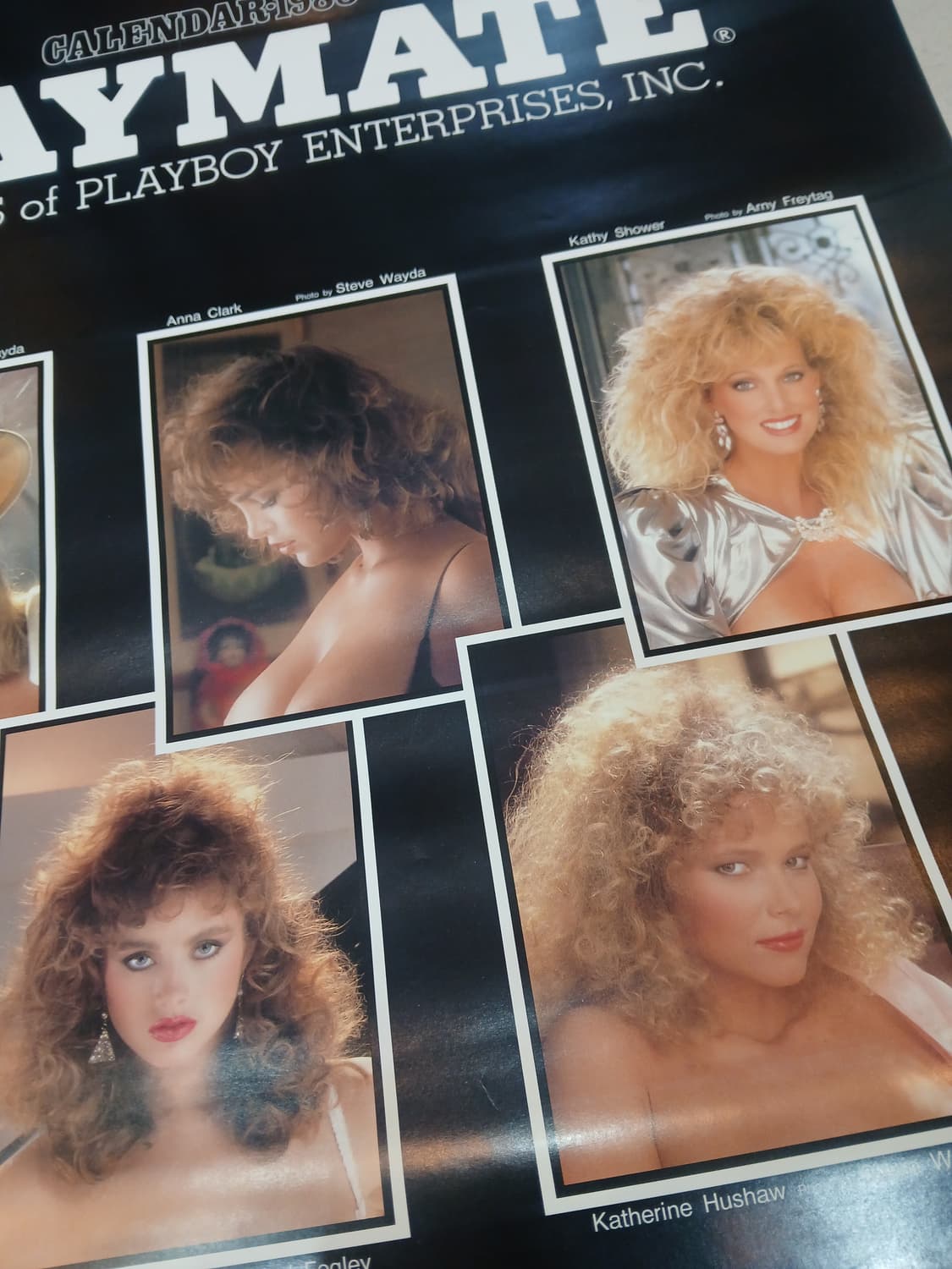 빈티지 88년도 플레이보이 달력 상품이미지3