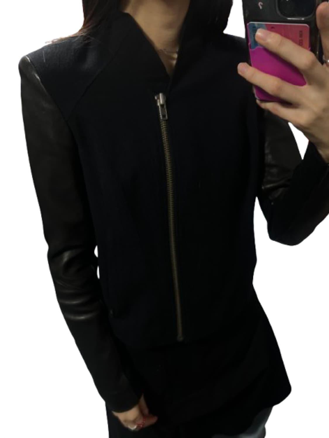 HELMUT LANG 레더 자켓 상품이미지1