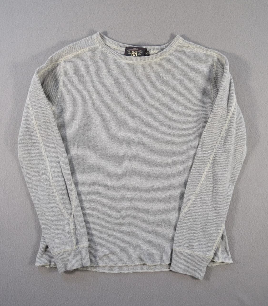 더블 알엘 와플 니트 써멀 롱 슬리브 티셔츠 상품이미지1