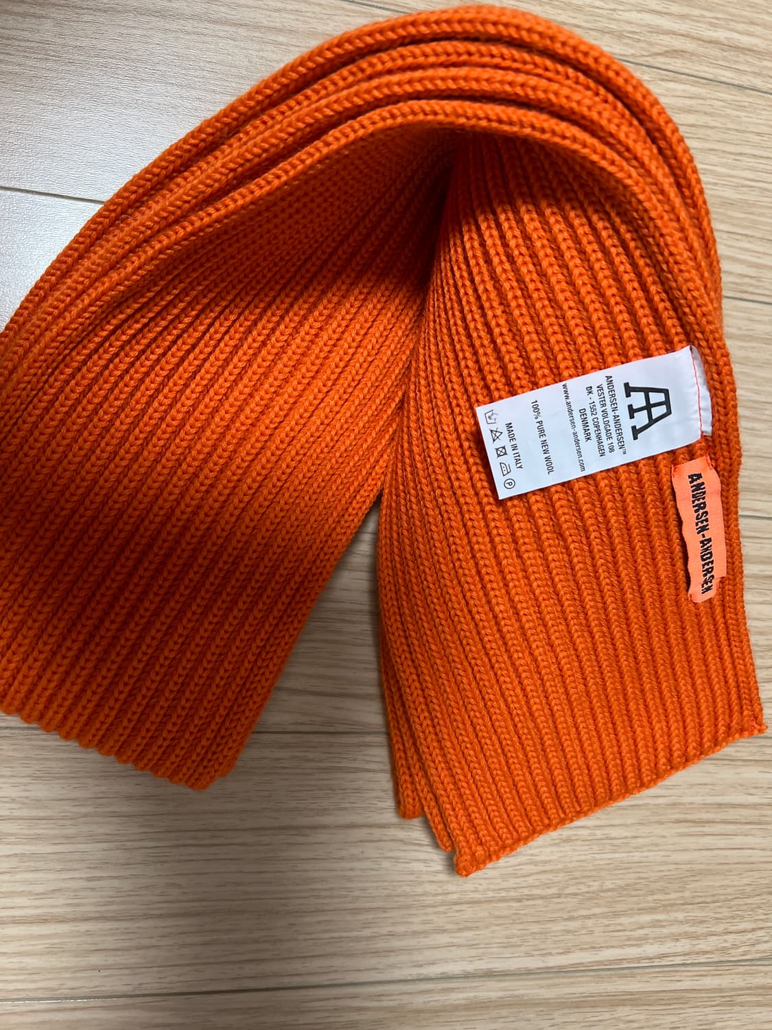 안데르센 안데르센 오렌지 머플러 상품이미지2