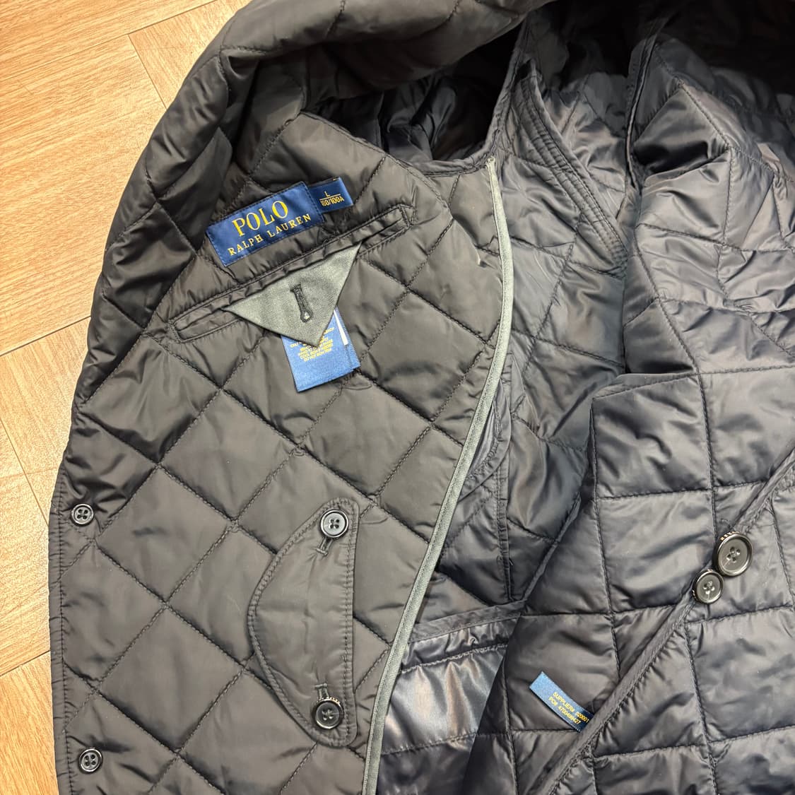 폴로 랄프로렌 블랙 패디드 블레이저 자켓 상품이미지8