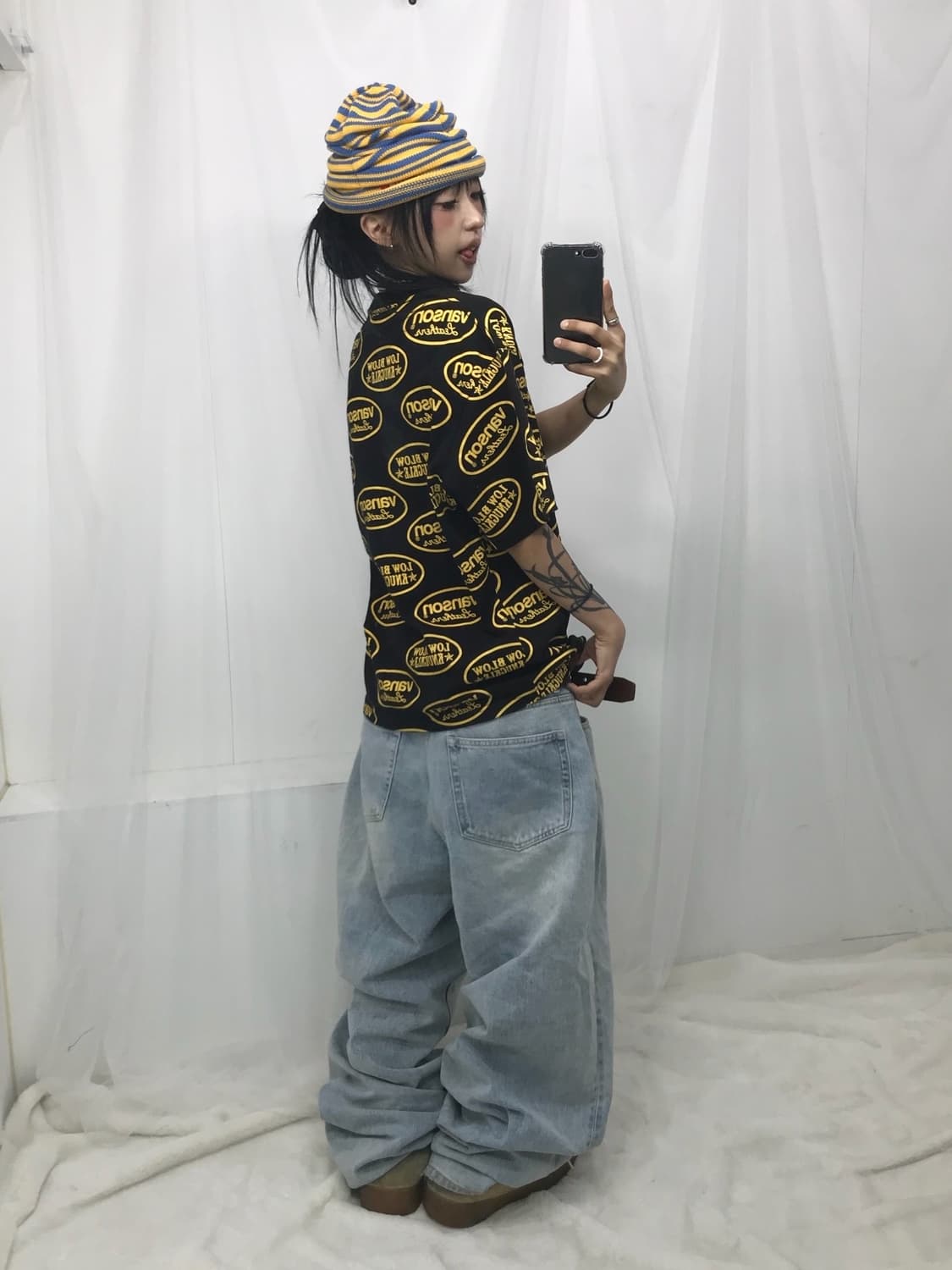 Vanson Leathers Full Logo T-shirt 상품이미지6